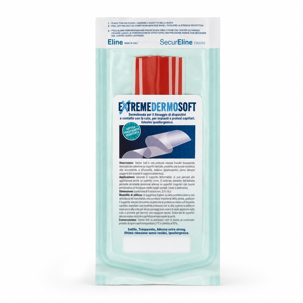 EXTREME Dermo Soft – Dermobenda Adesiva per Protesi Capillari