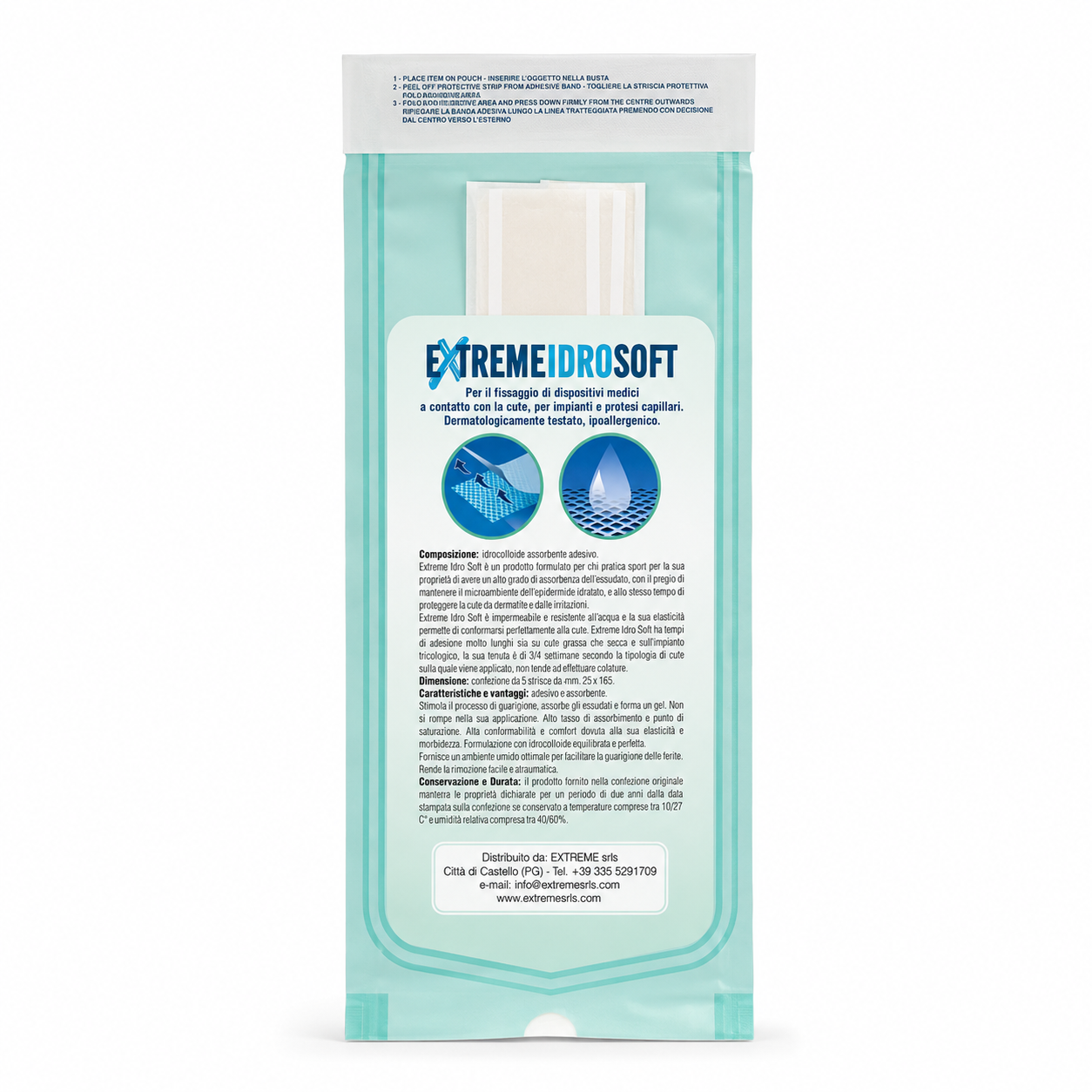 EXTREME Idro Soft – Idrobenda Assorbente per Protesi Capillari