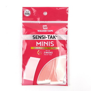 SENSI-TAK MINIS - Biadesivo Rosso Trasparente 1-2 Settimane