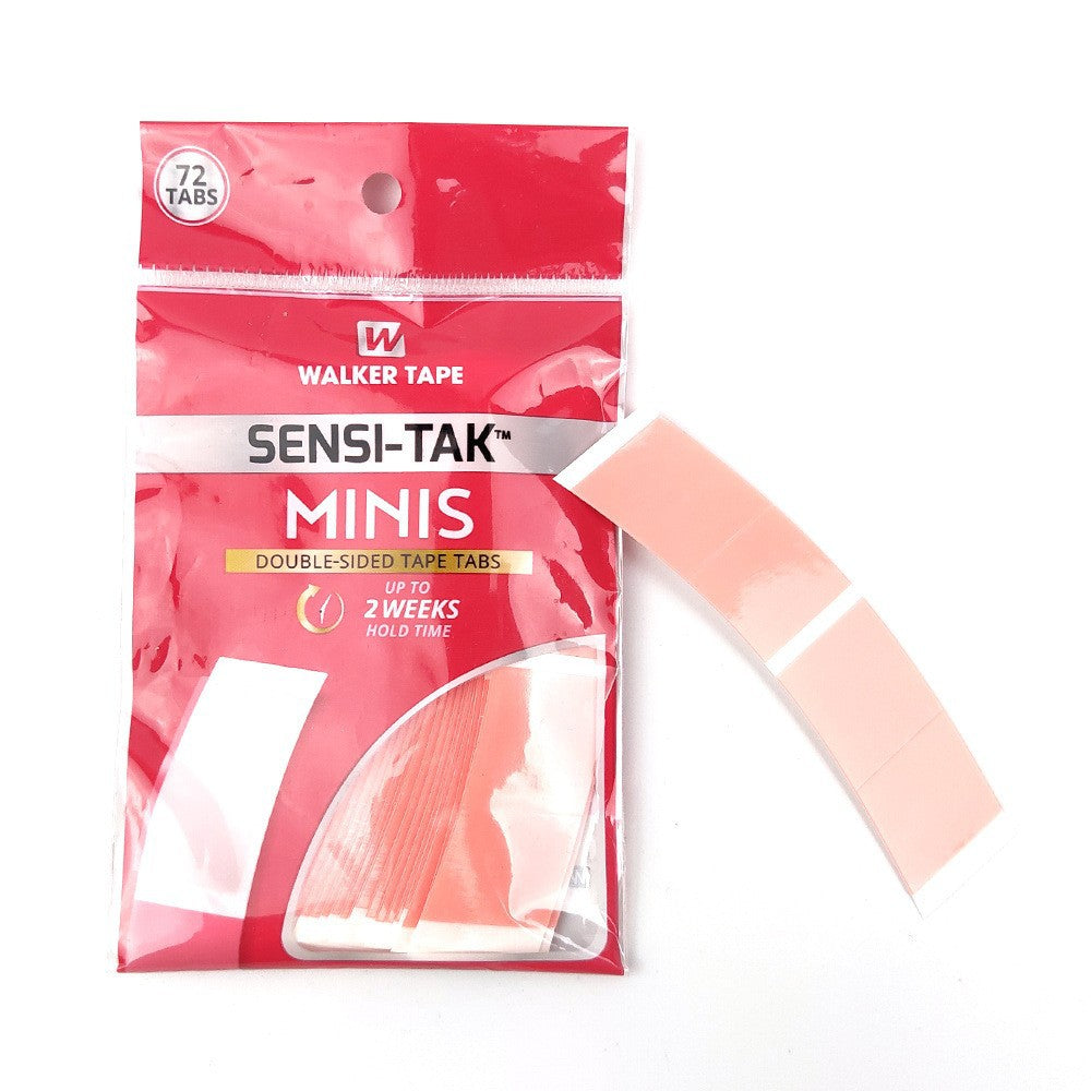 SENSI-TAK MINIS - Biadesivo Rosso Trasparente 1-2 Settimane